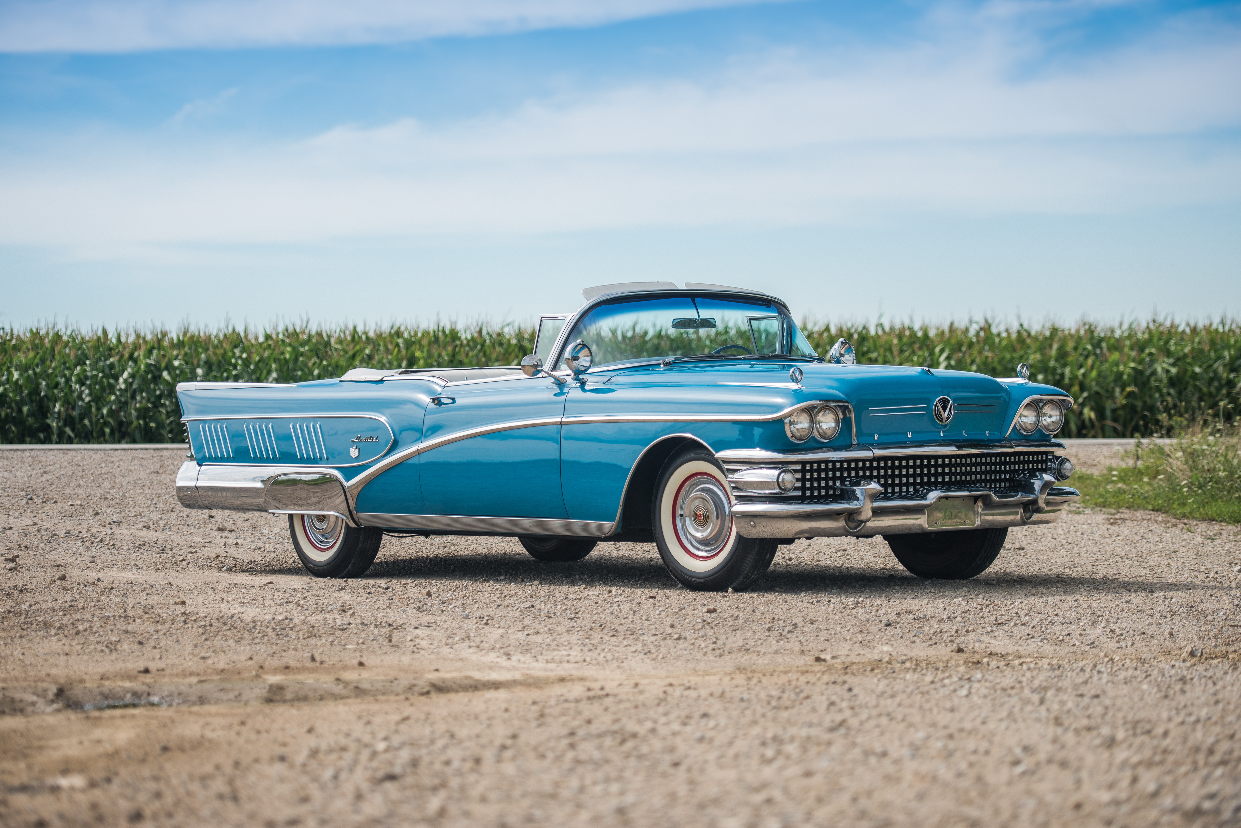 1958年　ビュイックリミテッドリビエラ Sun Star サンスター 1/18 ミニカー ダイキャストモデル 1958年
